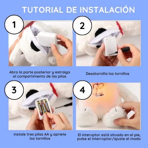 Perro de Peluche Anti Estrés